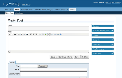 wordpress2.0
