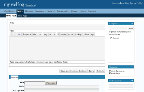 wordpress2.3